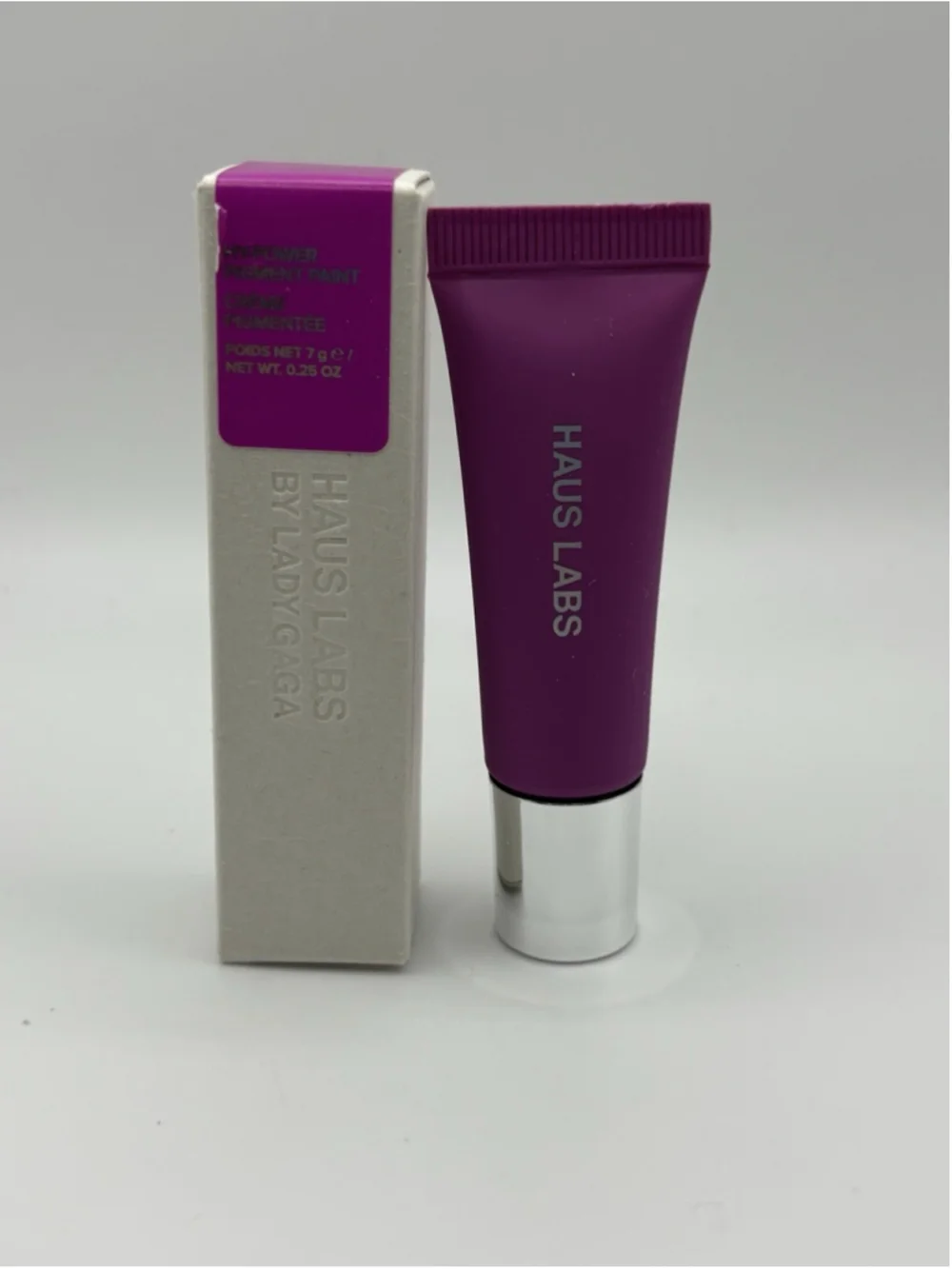 Haus Labs Hy-Power Pigment Paint Fuchsia Matte 0.25 oz New In Box
